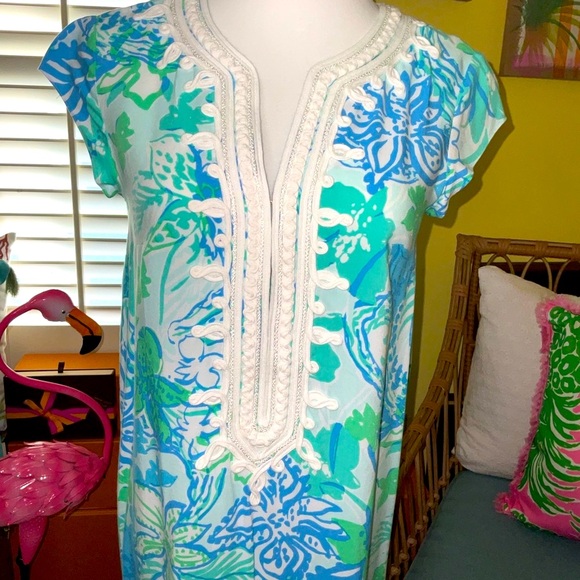 Lilly Pulitzer NWT Madia Tunic Dress Boom Croc A Locca Size XXS,XS,S,M - Picture 6 of 8